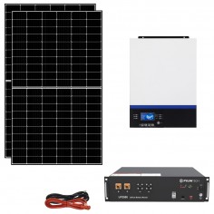 Kit fotovoltaico ibrido ad...