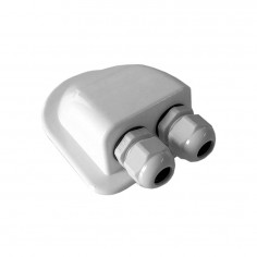 Passacavo 2 vie in PVC per...