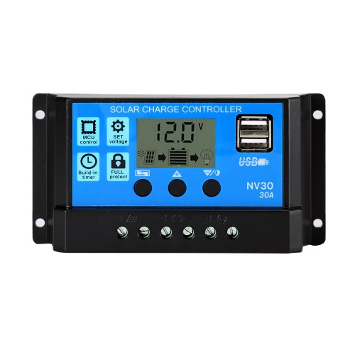 Regolatore di carica PWM 30A 12/24V |...