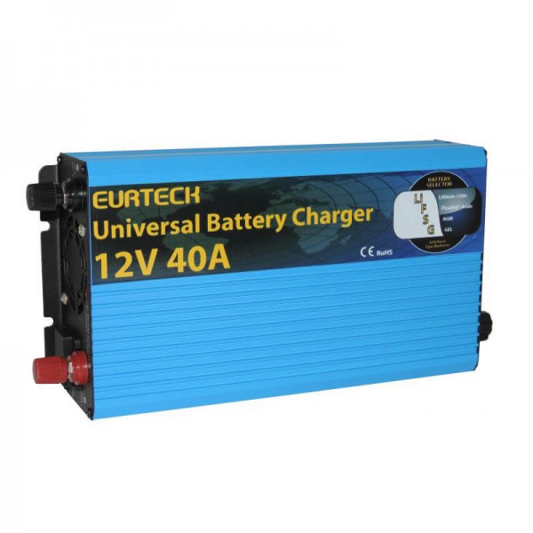 Caricabatteria JOPower 12V 20A per batterie Piombo Gel AGM