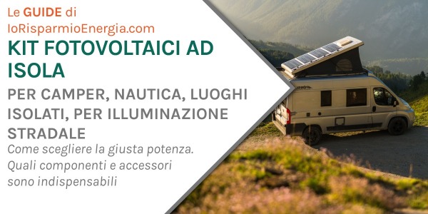 Soluzioni IoRisparmioEnergia per impianti fotovoltaici | Camper e Nautica